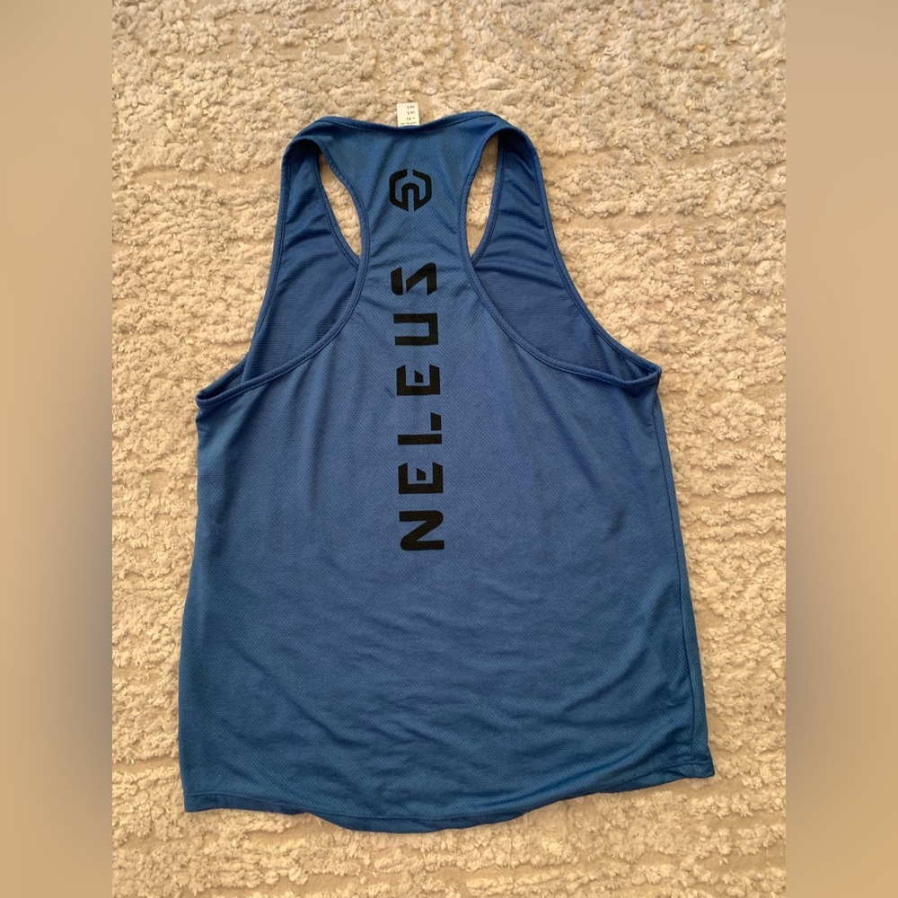 NELEUS blue men’s L sports tank top